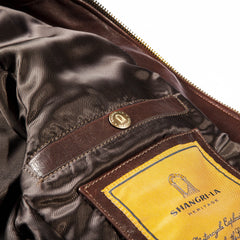 Shangri - La HeritageCafe Racer motorcycle leather jacket brownJacketsBritish Parts Lucerne
