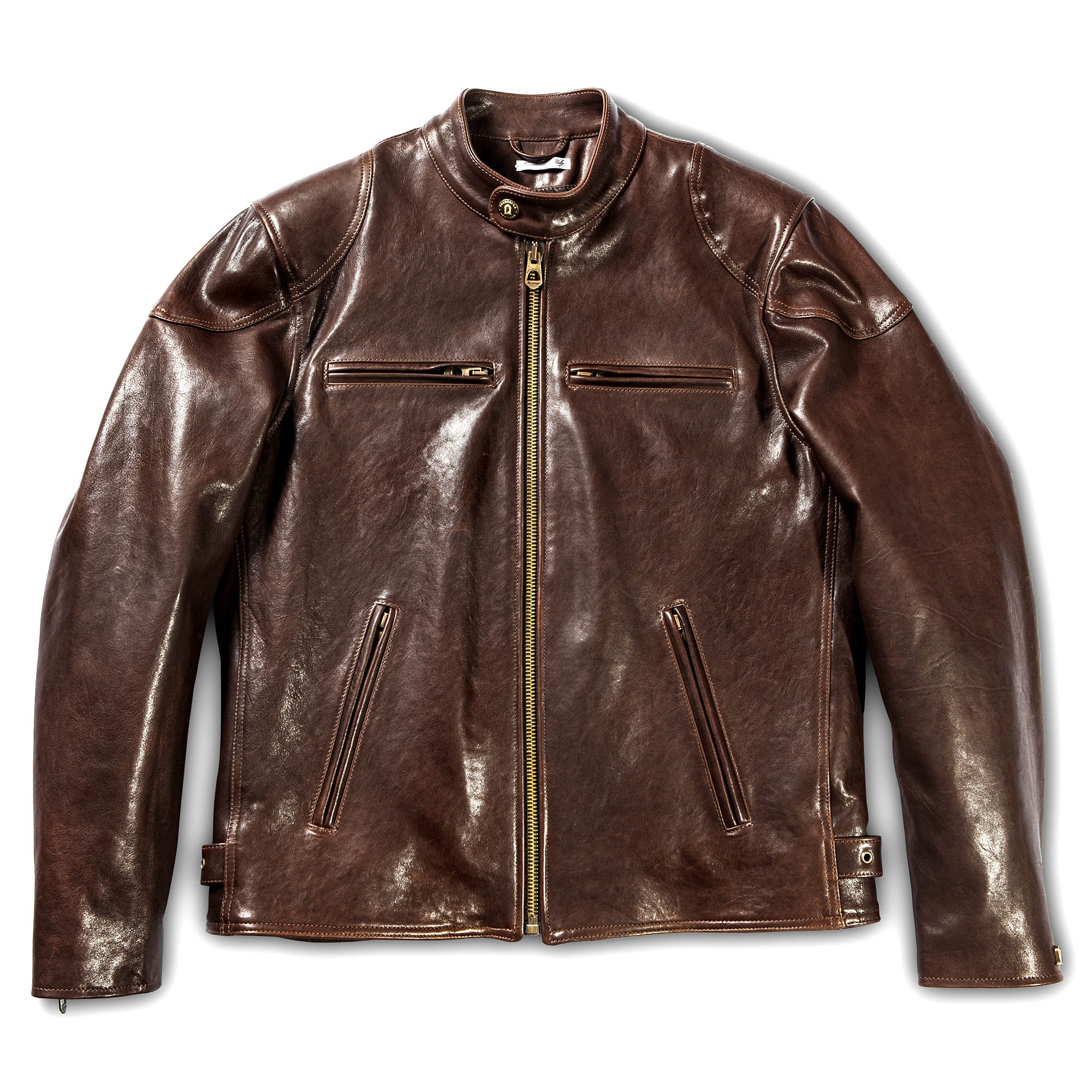 Shangri - La HeritageCafe Racer motorcycle leather jacket brownJacketsBritish Parts Lucerne