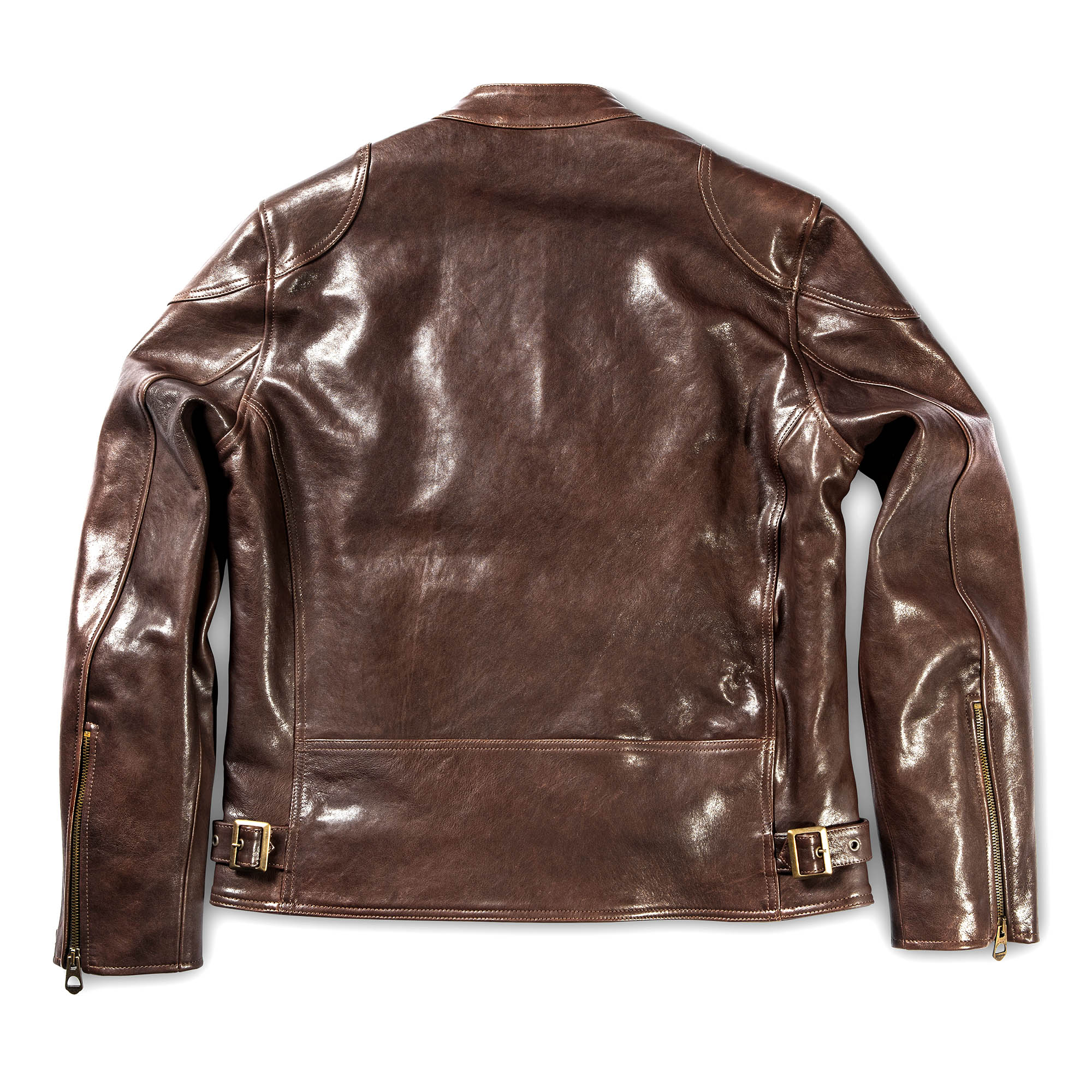 Shangri - La HeritageCafe Racer motorcycle leather jacket brownJacketsBritish Parts Lucerne