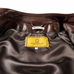 Shangri - La HeritageCafe Racer motorcycle leather jacket brownJacketsBritish Parts Lucerne