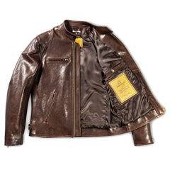Shangri - La HeritageCafe Racer motorcycle leather jacket brownJacketsBritish Parts Lucerne