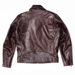 Shangri - La HeritageVarenne Horse Hide Leather Jacket WhiskeyJacketsBritish Parts Lucerne