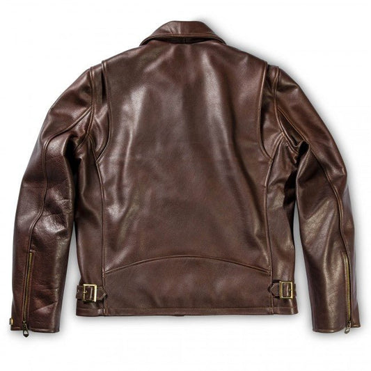 Shangri - La HeritageVarenne leather jacket brownJacketsBritish Parts Lucerne
