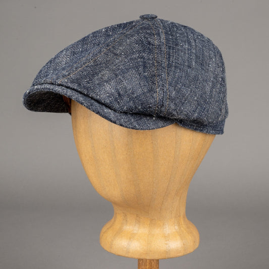 Stetson6 - Panel slider cap linen / silk blueCapBritish Parts Lucerne