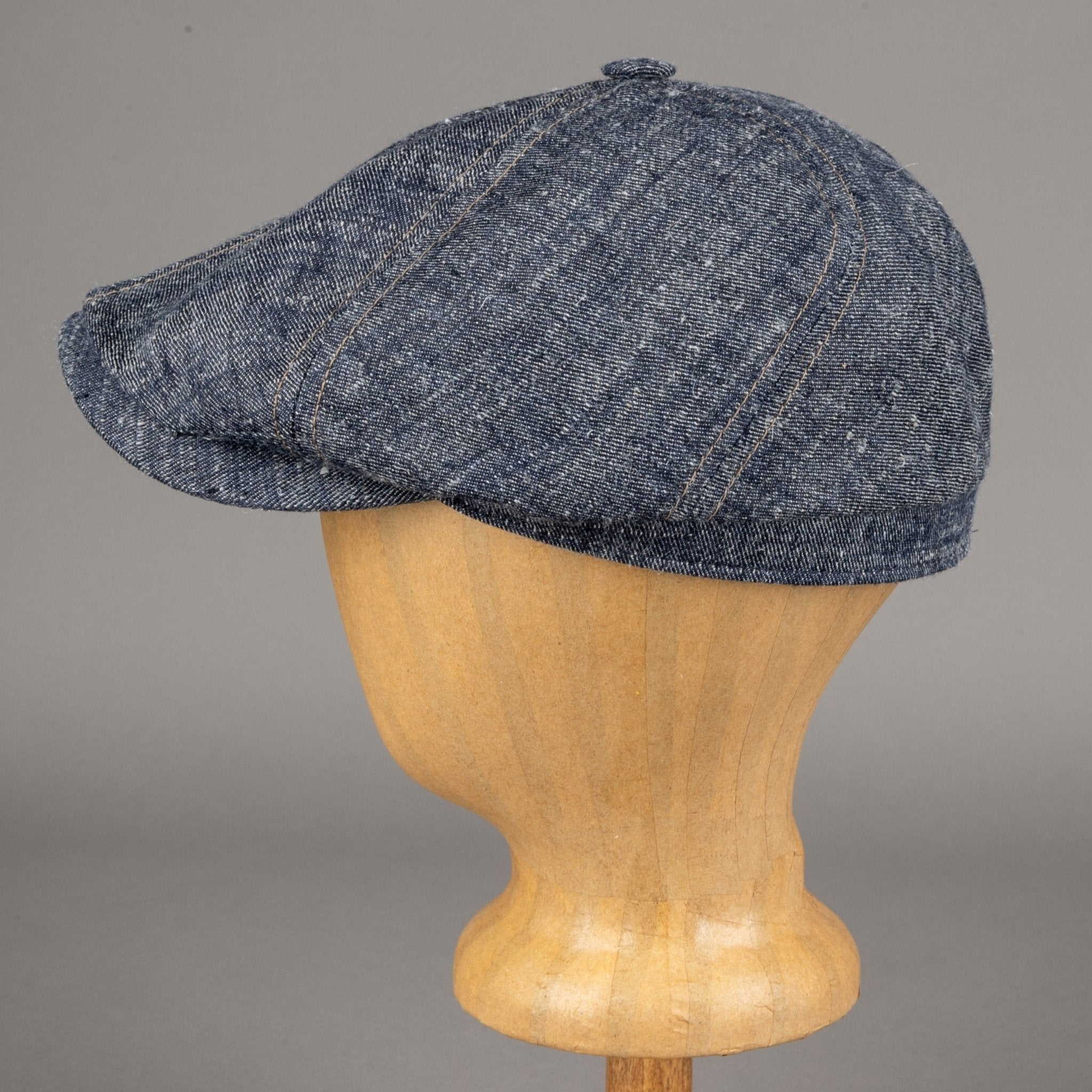 Stetson6 - Panel slider cap linen / silk blueCapBritish Parts Lucerne
