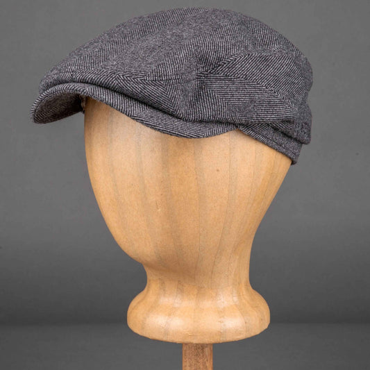 StetsonDriver slider cap Sustainable Cashmere HerringboneCapBritish Parts Lucerne