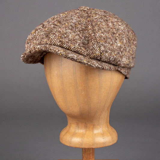 StetsonHatteras Donegal virgin wool beige/brownBritish Parts Luzern cap