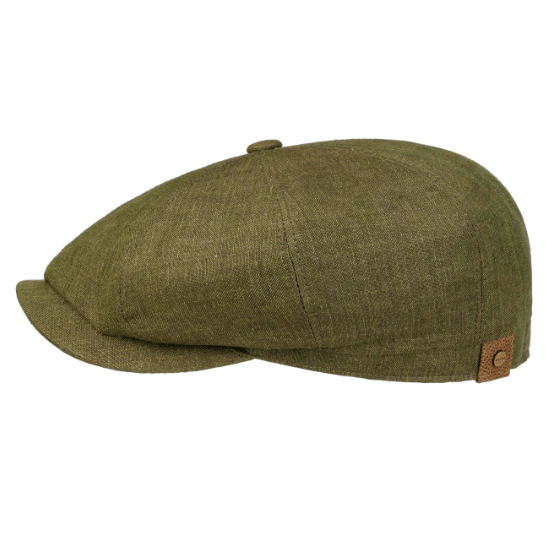StetsonHatteras linen slider cap oliveCapBritish Parts Lucerne