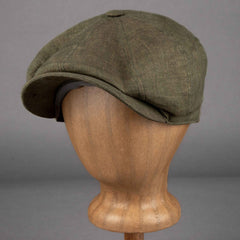 StetsonHatteras linen slider cap oliveCapBritish Parts Lucerne