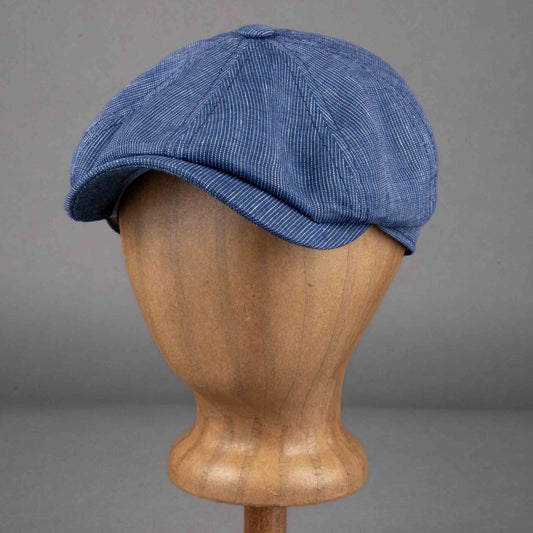 StetsonHatteras Linen Stripes slider cap blue with white stripesBritish Parts Lucerne