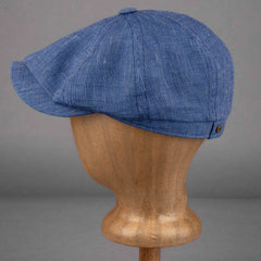 StetsonHatteras Linen Stripes slider cap blue with white stripesBritish Parts Lucerne