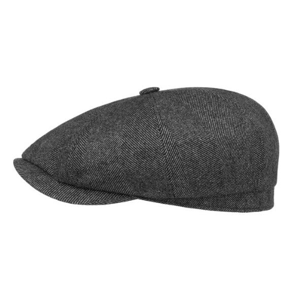 StetsonHatteras slider cap sustainable cashmere herringbone patternCapBritish Parts Lucerne