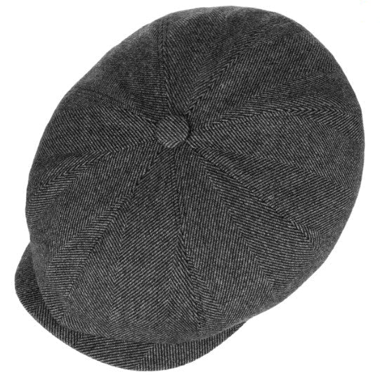 StetsonHatteras slider cap sustainable cashmere herringbone patternCapBritish Parts Lucerne