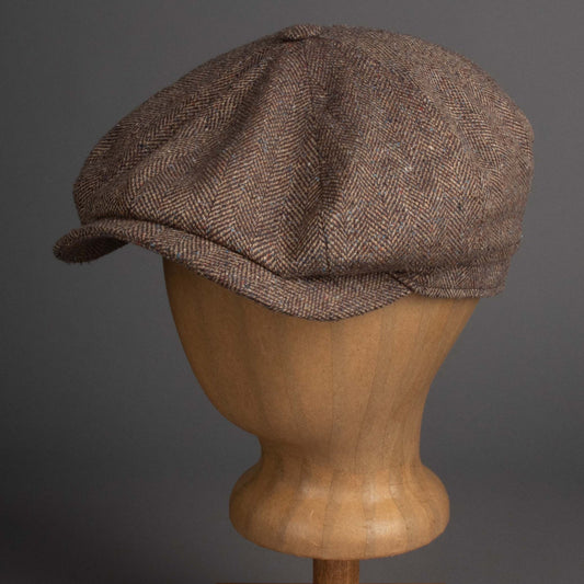 StetsonHatteras Silk slider cap brown shadesCapBritish Parts Lucerne