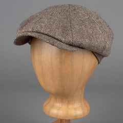 StetsonHatteras wool herringbone pattern undyedCapBritish Parts Lucerne