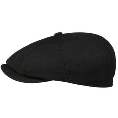 StetsonHatteras wool slider cap Selvedge blackCapBritish Parts Lucerne