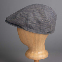 StetsonKent Cap Cotton/Linen StripeCapBritish Parts Lucerne