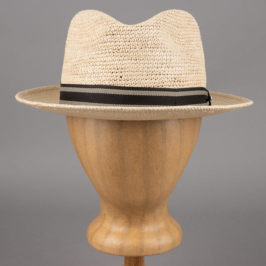 StetsonPlayer Panama Crochet Hat beigeHatBritish Parts Lucerne