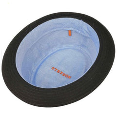 StetsonPork Pie Hat Cotton blackHatBritish Parts Lucerne