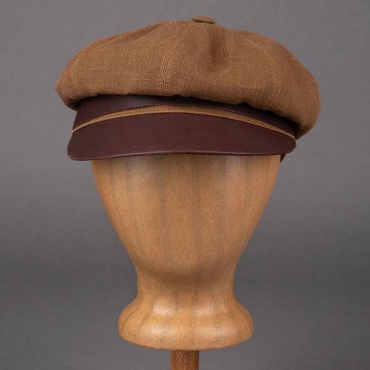 StetsonRider cap made of waxed cotton in light brownBritish Parts Lucerne