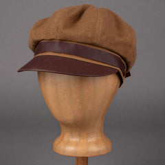 StetsonRider cap made of waxed cotton in light brownBritish Parts Lucerne