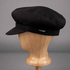 StetsonRider Cap Superior Cotton in BlackCapBritish Parts Lucerne