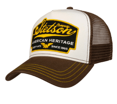 StetsonTrucker Cap American Heritage BrownTrucker CapBritish Parts Lucerne