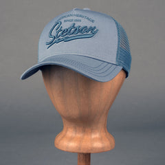 StetsonTrucker Cap American Heritage Classic Dusty BlueTrucker CapBritish Parts Lucerne