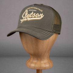 StetsonTrucker Cap American Heritage Classic oliveTrucker CapBritish Parts Lucerne