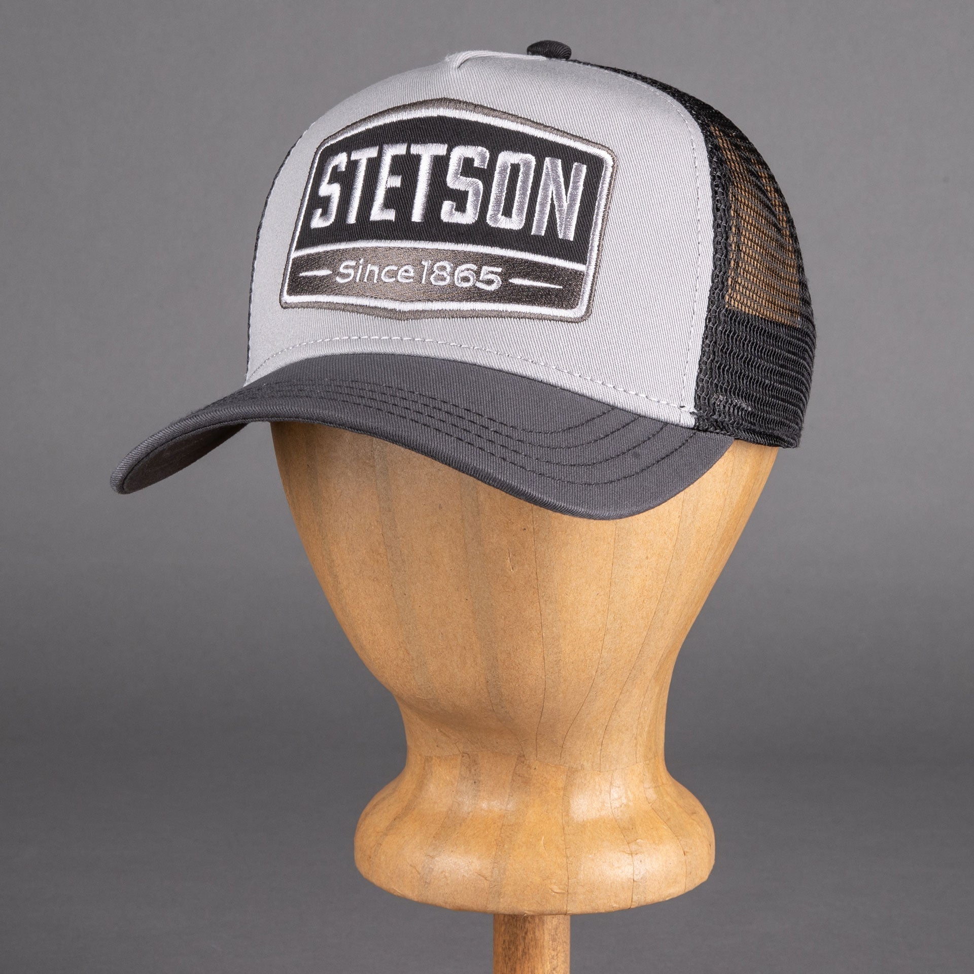 StetsonTrucker Cap Gasoline Grey/BlackBritish Parts Lucerne