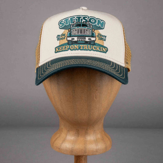 StetsonTrucker Cap Keep on Truckin'Trucker CapBritish Parts Lucerne