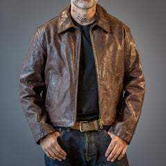 StewartCochrane Lederjacke - Buffalo BrownJackenBritish Parts Luzern