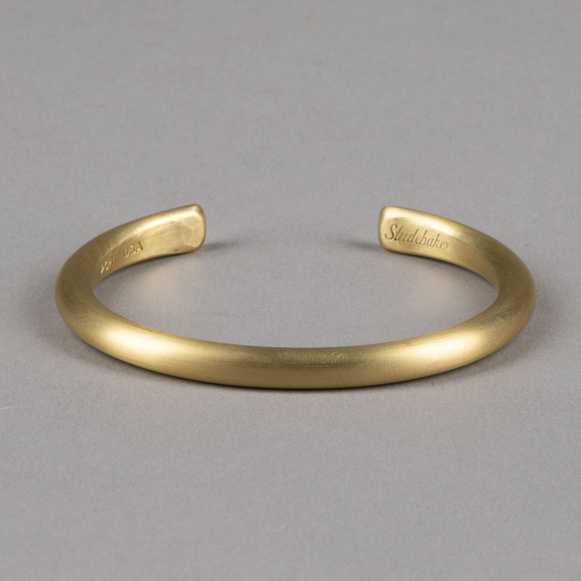 Studebaker Metals "Heavyweight Champion" Cuff - Brass BangleBangleBritish Parts Lucerne