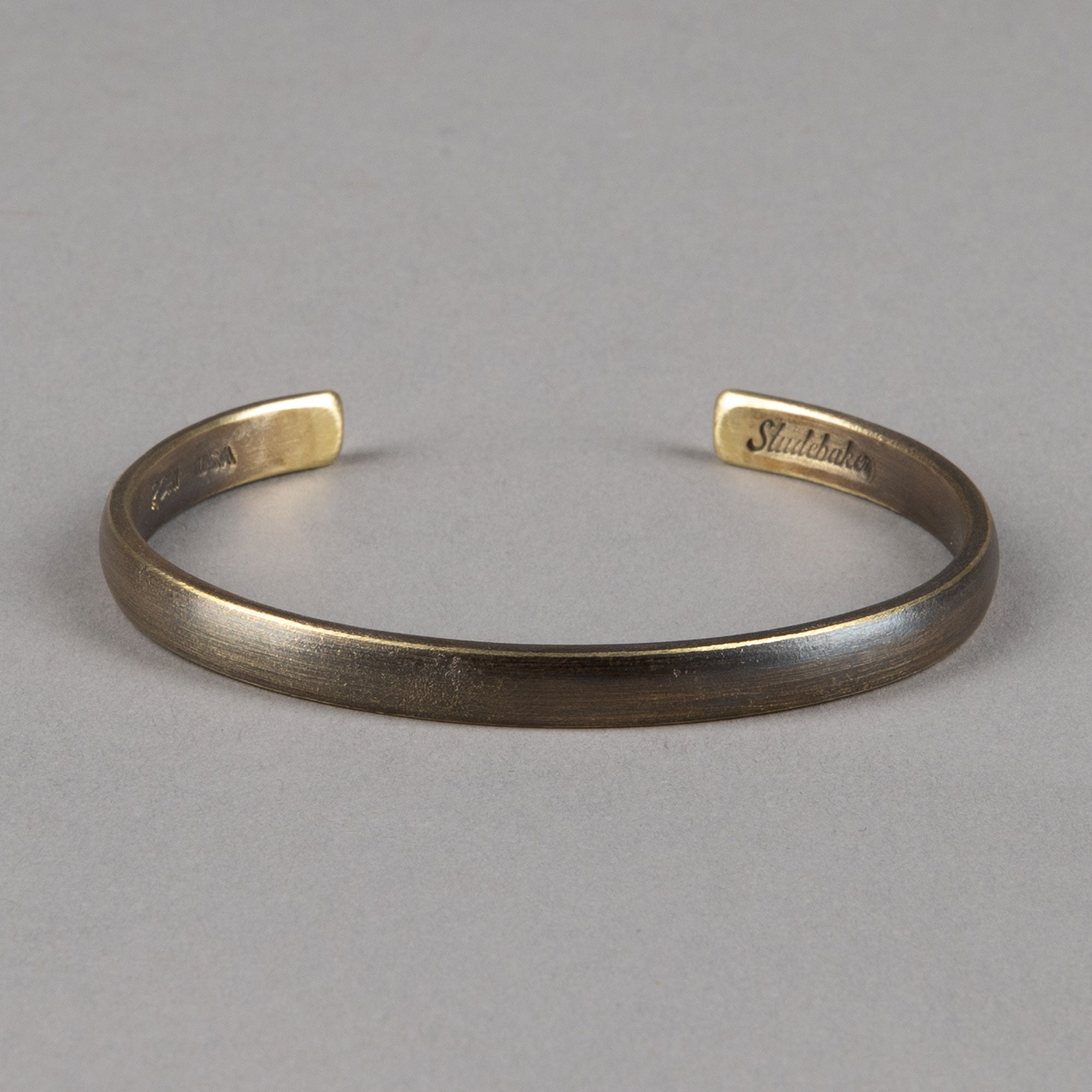 Studebaker Metals "Lodge" Cuff - Brass BangleBangleBritish Parts Lucerne