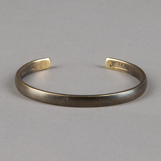 Studebaker Metals "Lodge" Cuff - Brass BangleBangleBritish Parts Lucerne