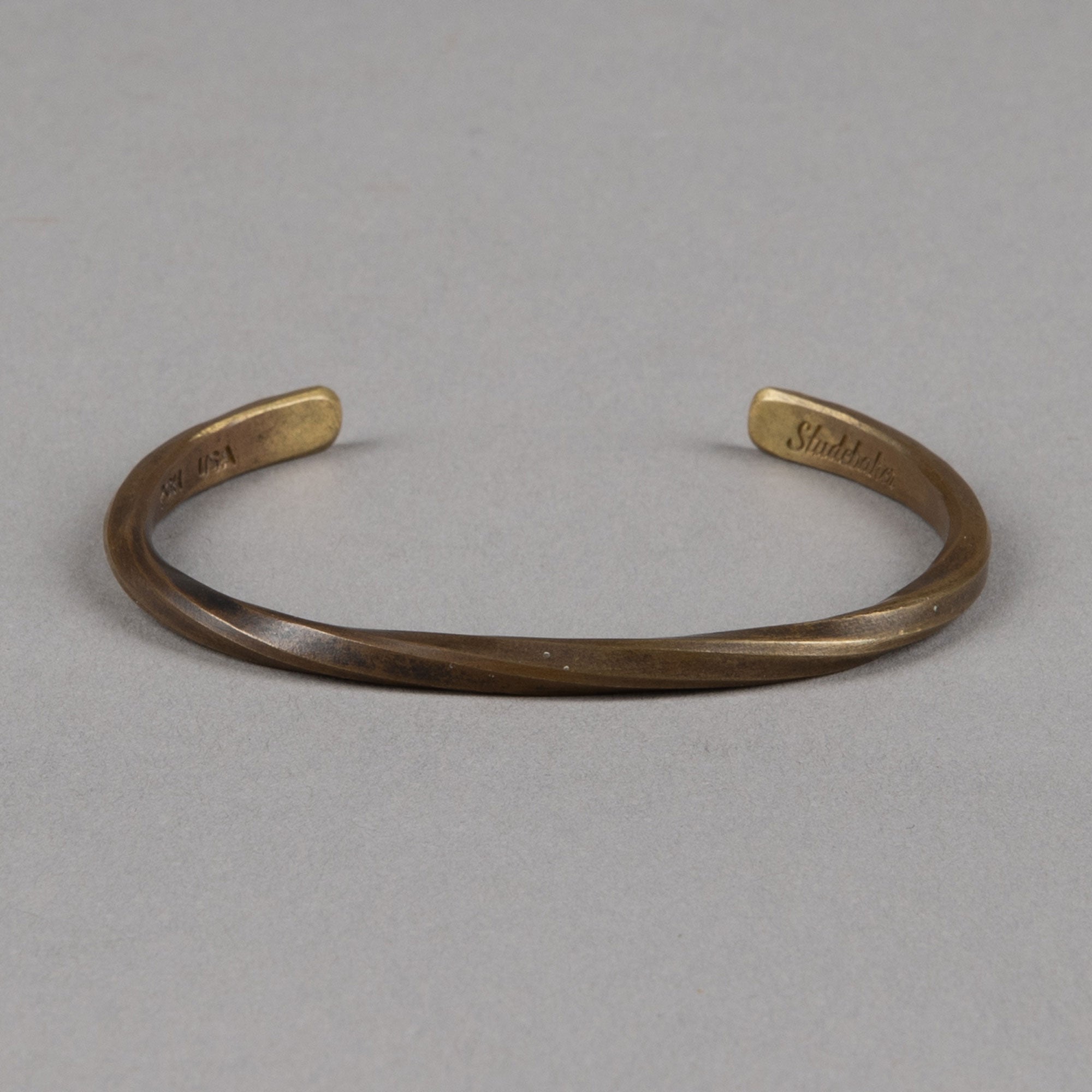 Studebaker Metals "Studebaker" Cuff - Brass bangleBraceletBritish Parts Lucerne