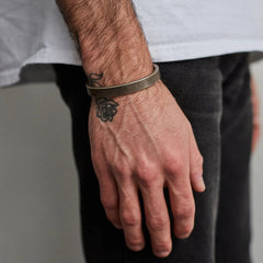 Studebaker Metals "Thompson" Cuff - Brass bangleBraceletBritish Parts Lucerne