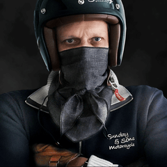 Sunday SpeedshopGrizzly Noir neckerchiefBritish Parts Lucerne