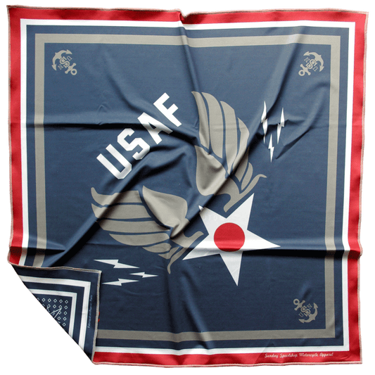 Sunday SpeedshopUSAF neckerchiefBritish Parts Lucerne