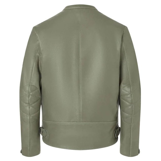 Taveri MotoClassic Biker Jacket Motorcycle Jacket GreenMotorcycle JacketBritish Parts Lucerne