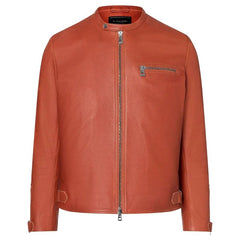 Taveri MotoClassic Biker Jacket Motorcycle Jacket RustMotorcycle JacketBritish Parts Lucerne