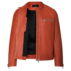 Taveri MotoClassic Biker Jacket Motorcycle Jacket RustMotorcycle JacketBritish Parts Lucerne