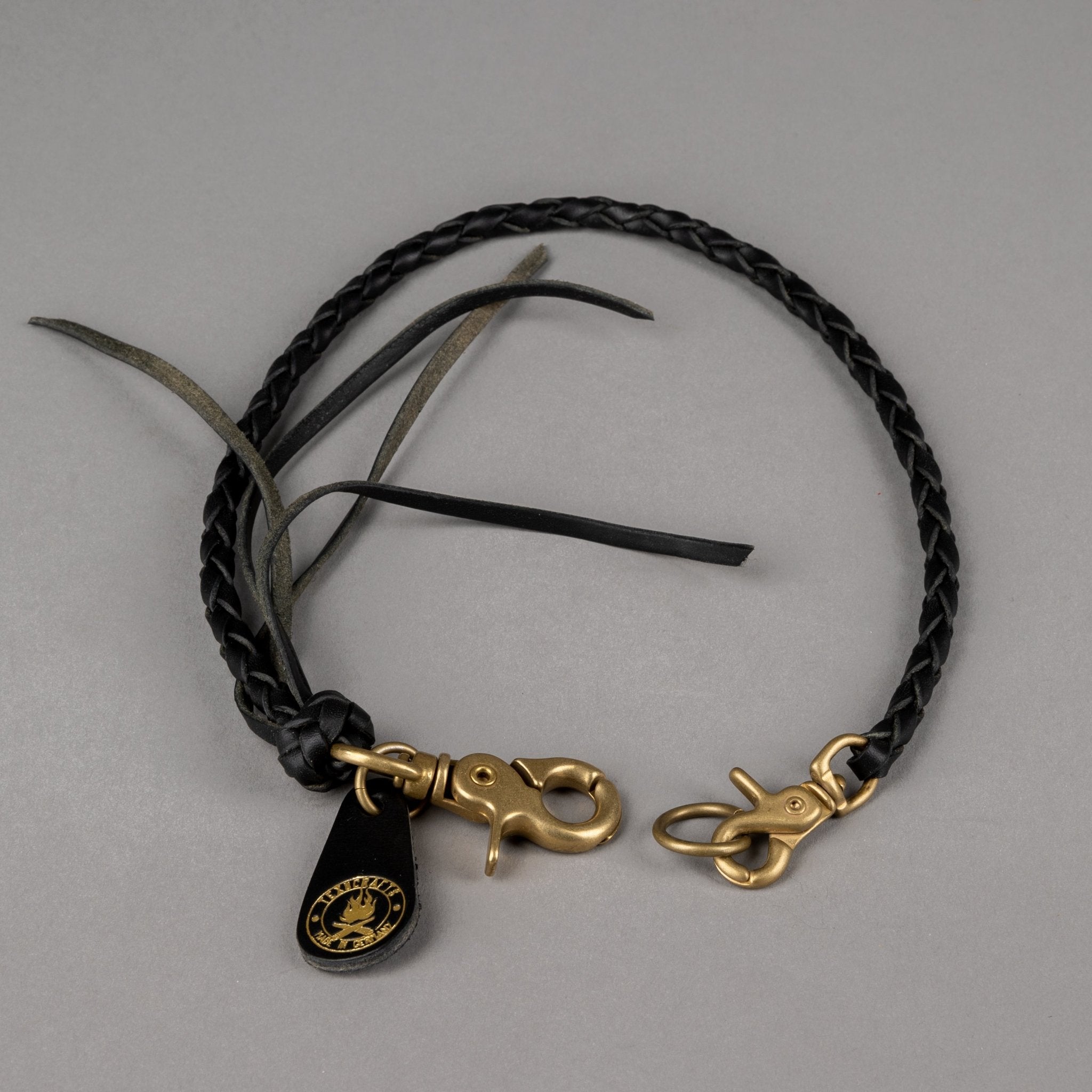 TexucraftsBraided wallet rope in blackWalletchainBritish Parts Lucerne