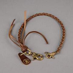 TexucraftsWoven Wallet Rope in TobaccoWalletchainBritish Parts Lucerne
