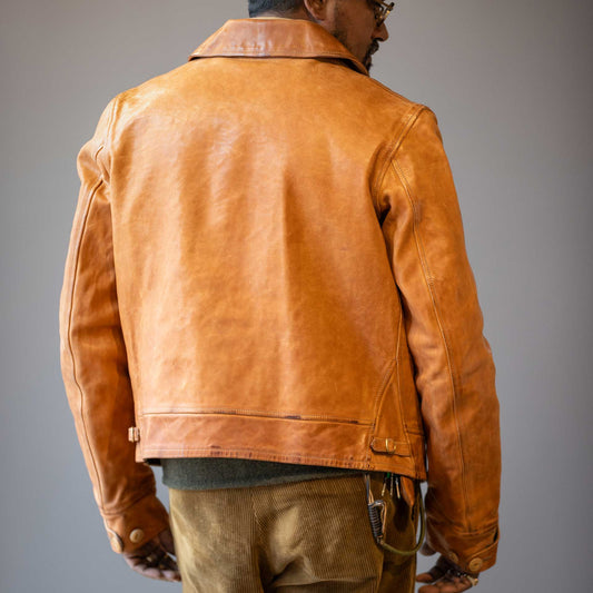 Thedi LeathersMTC - 127913 Buffalo leather jacket CognacJacketsBritish Parts Lucerne