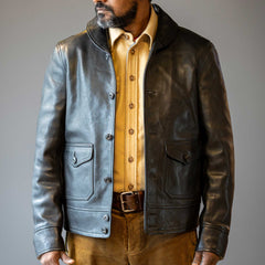 Thedi LeathersMTC - 127913 Horse leather jacket blackJacketsBritish Parts Lucerne