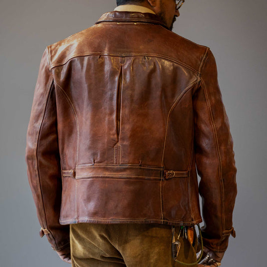 Thedi LeathersMTC - 1279720 Horse leather jacket BrownJacketsBritish Parts Lucerne