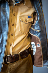 Thedi LeathersMTCN - 127996 Horse leather jacket ChestnutJacketsBritish Parts Lucerne