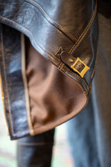 Thedi LeathersMTCN - 127996 Horse leather jacket ChestnutJacketsBritish Parts Lucerne