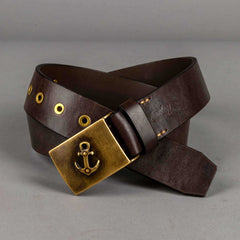Timeless LeatherAnchor belt 40mm brownBeltBritish Parts Lucerne